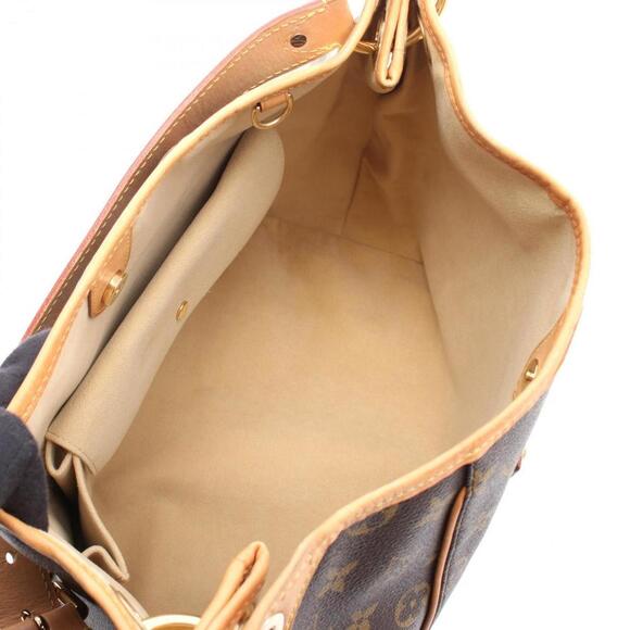 LOUIS VUITTON Brown Monogram Leather Shoulder Bag - Picture 3 of 10